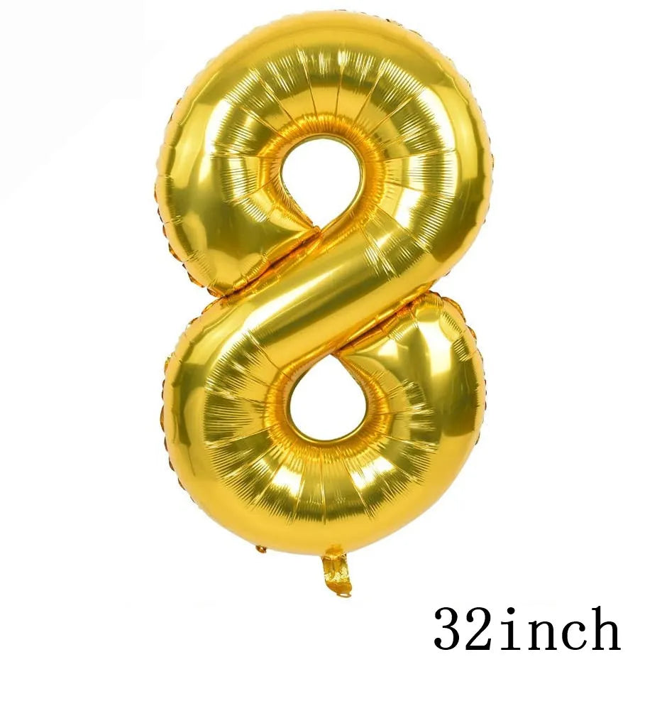 Spiderman Hulk Iron Man Foil Balloons Superhero Latex Ballon Happy Birthday Banner Hero Party Decoration Boy Child Cake Topper