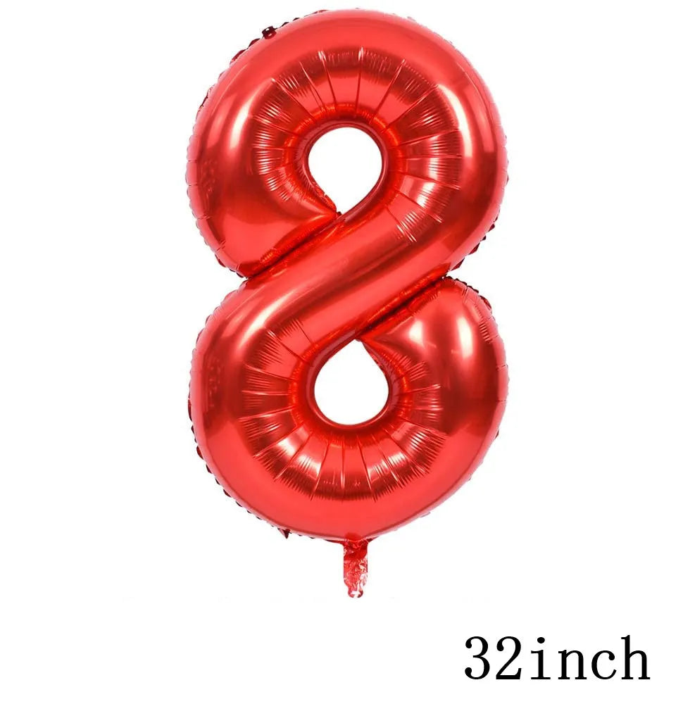 Spiderman Hulk Iron Man Foil Balloons Superhero Latex Ballon Happy Birthday Banner Hero Party Decoration Boy Child Cake Topper