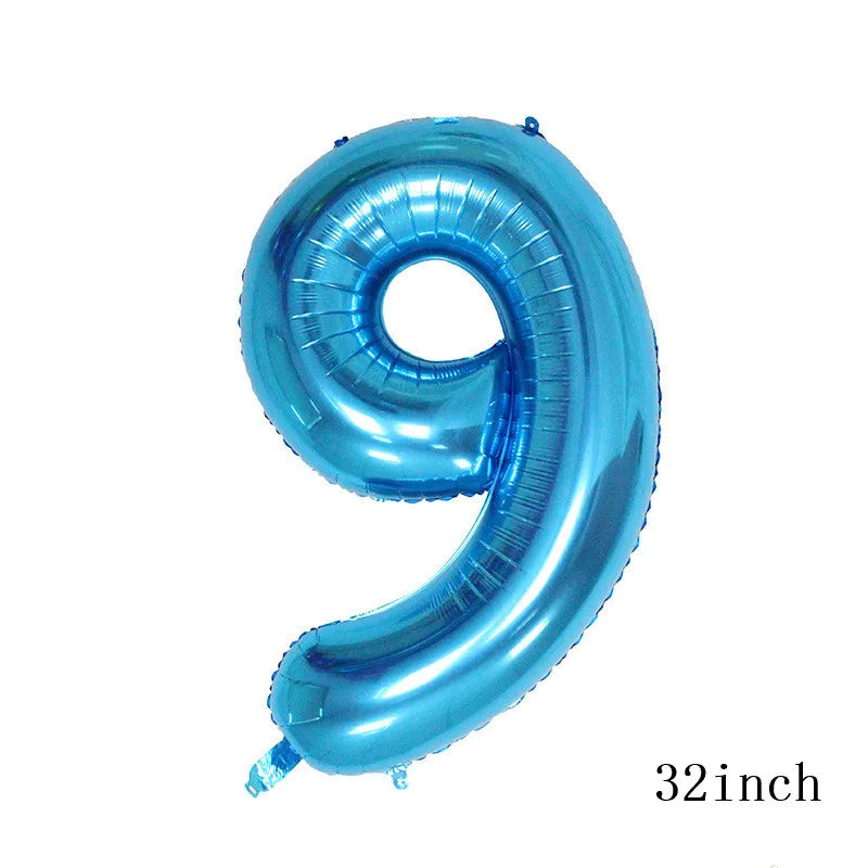 Spiderman Hulk Iron Man Foil Balloons Superhero Latex Ballon Happy Birthday Banner Hero Party Decoration Boy Child Cake Topper
