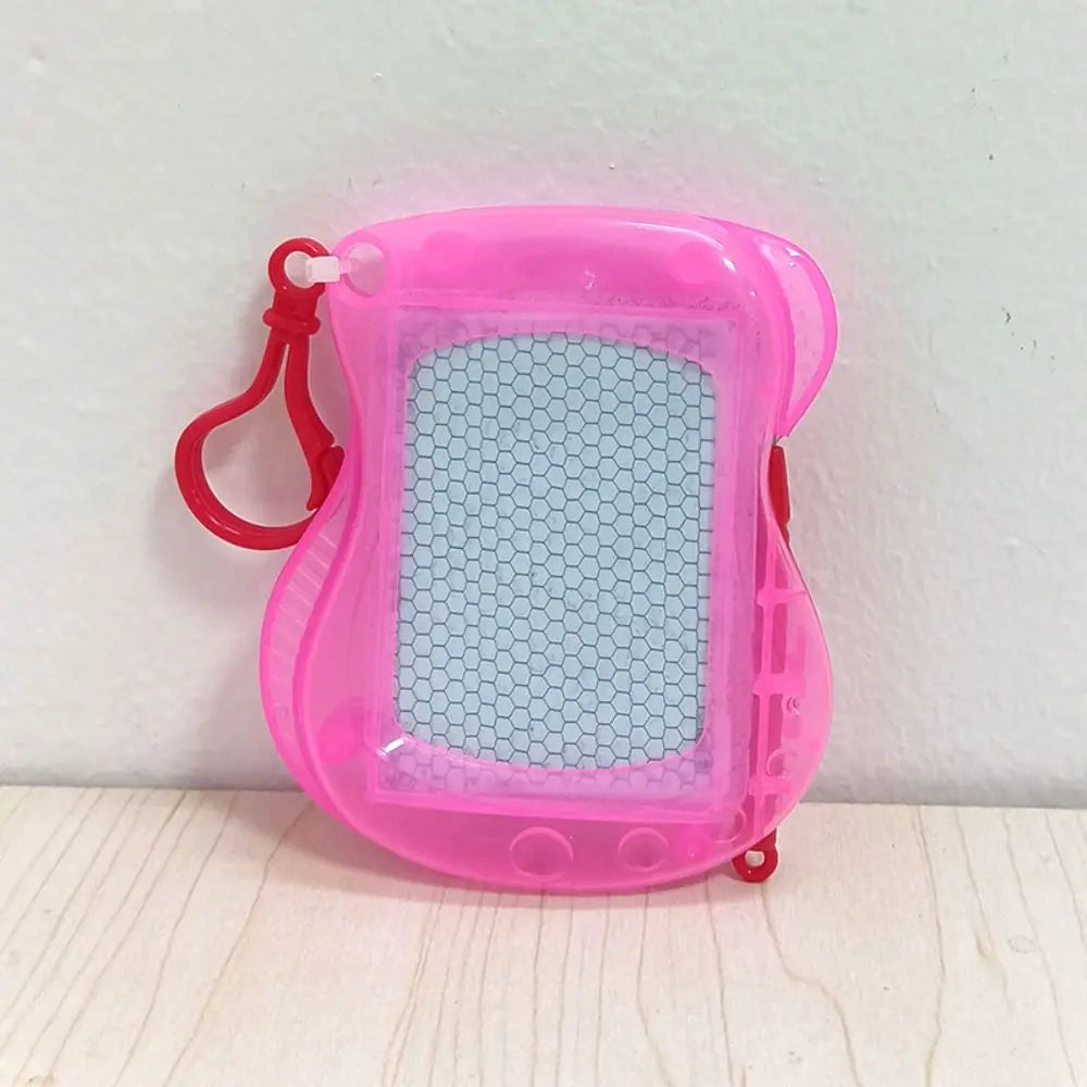 Portable Erasable Mini Drawing Board Birthday Party Doodle Doodle Writing Pad Reusable Key Chain Children's Drawing Board