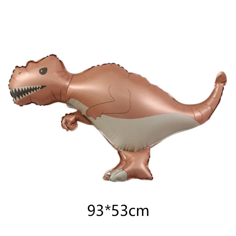 Cute Matte Animal Foil Balloon Cartoon Whale Penguin Bear Elephant Dinosaur Helium Balloons Kids Adult Birthday Party Decoration