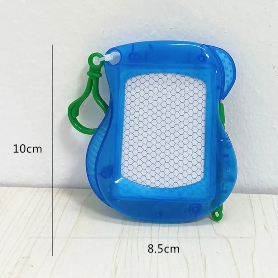 Portable Erasable Mini Drawing Board Birthday Party Doodle Doodle Writing Pad Reusable Key Chain Children's Drawing Board