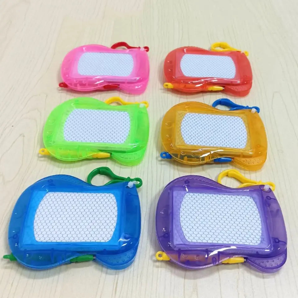 Portable Erasable Mini Drawing Board Birthday Party Doodle Doodle Writing Pad Reusable Key Chain Children's Drawing Board