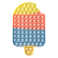 Silicone Ice Cream Push Bubble Autism Needs Kid Adult Decompression Toys