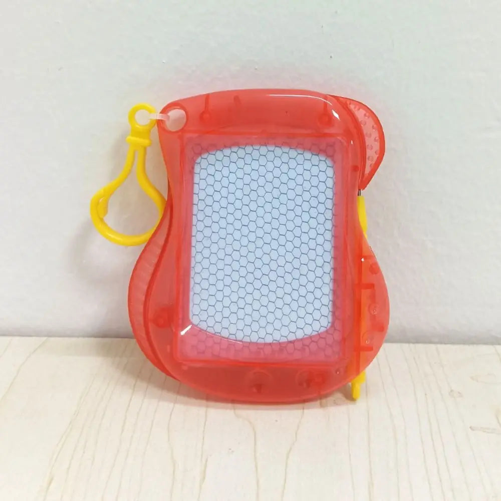 Portable Erasable Mini Drawing Board Birthday Party Doodle Doodle Writing Pad Reusable Key Chain Children's Drawing Board