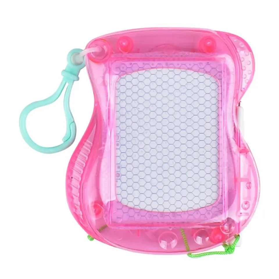 Portable Erasable Mini Drawing Board Birthday Party Doodle Doodle Writing Pad Reusable Key Chain Children's Drawing Board